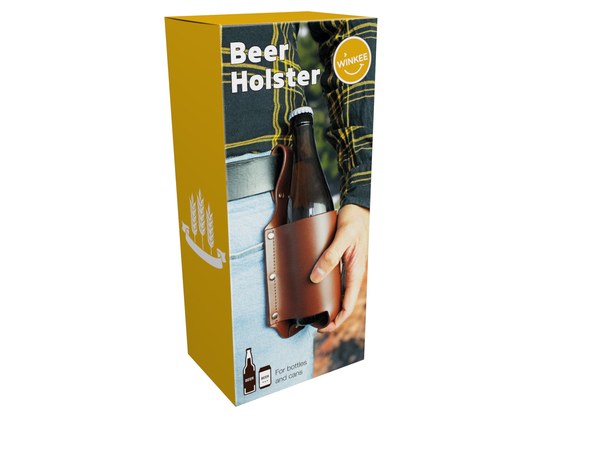 Beer hylster - brun